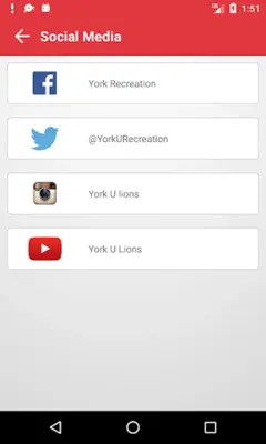 York Recreation android App screenshot 0